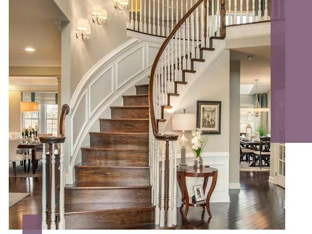 Изготовление лестниц под ключ в Новошахтинске — металлокаркас и отделка