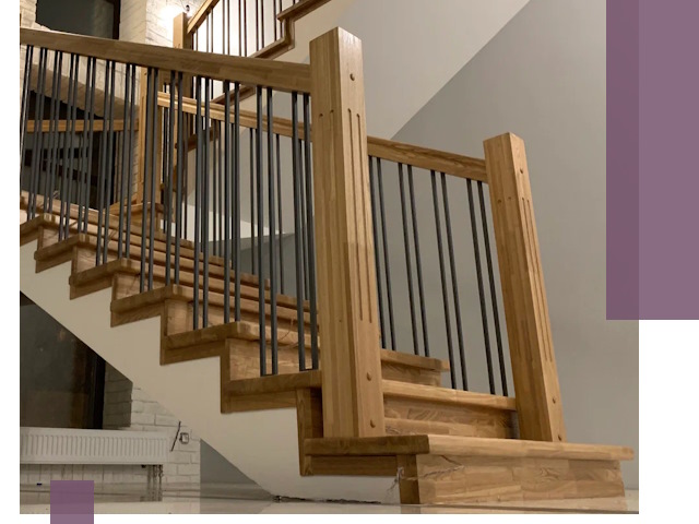 Реставрация деревянных и металлических лестниц в Новошахтинске