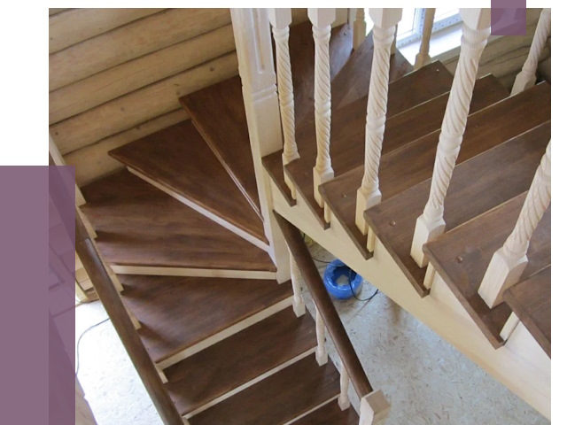 Реставрация деревянных лестниц в Новошахтинске от 4375 руб.