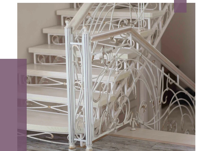 Изготовление кованых лестниц на заказ в Новошахтинске от 88536 руб. | ПРОЛЁТ-Нвш