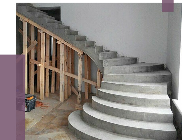 Изготовление бетонных лестниц под ключ в Новошахтинске от 20311 руб. | ПРОЛЁТ-Нвш