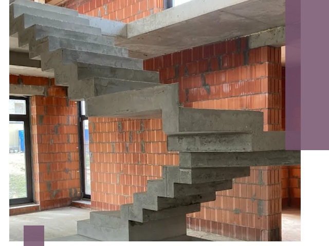 Изготовление бетонных лестниц под ключ в Новошахтинске