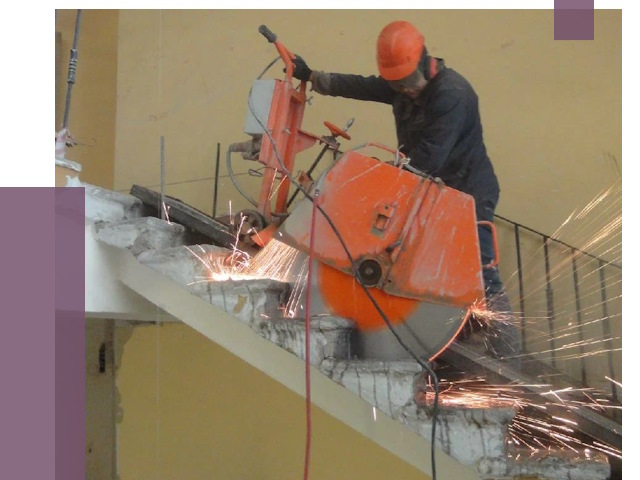 Демонтаж бетонных лестниц в Новошахтинске от 4687 руб. за м2 | ПРОЛЁТ-Нвш