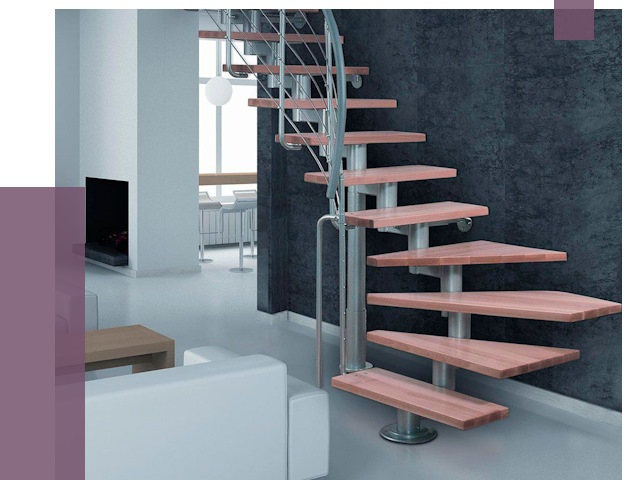 Модульные лестницы в Новошахтинске от 17186 руб. — купить в ПРОЛЁТ-Нвш