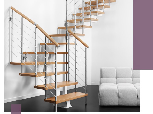 Модульные лестницы под ключ в Новошахтинске — монтаж и изготовление