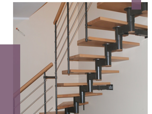 Изготовление модульных лестниц в Новошахтинске от 11718 руб. 