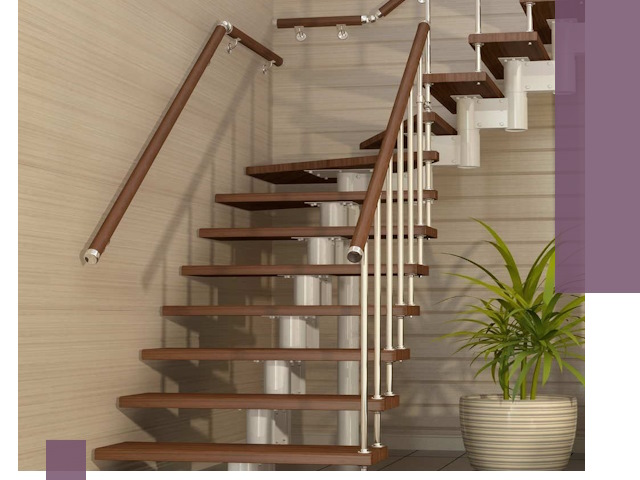 Изготовление модульных лестниц под ключ в Новошахтинске