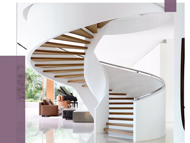 Винтовые лестницы в Новошахтинске под ключ от 49476 руб. | ПРОЛЁТ-Нвш