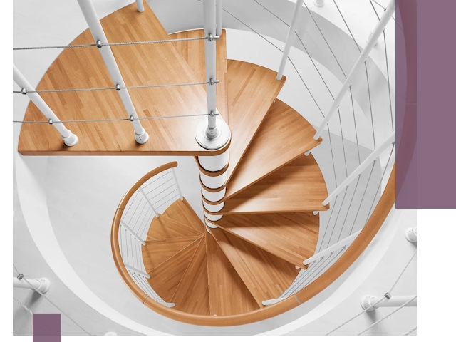 Изготовление винтовых лестниц под ключ в Новошахтинске