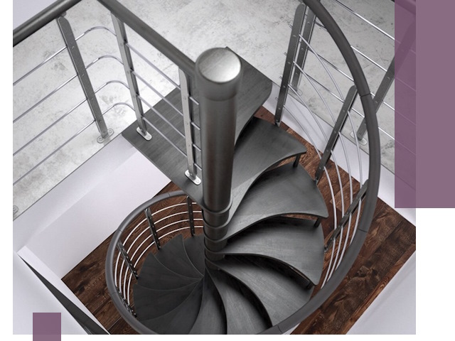 Демонтаж винтовых лестниц в Новошахтинске — быстро и безопасно