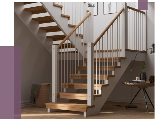 Маршевые лестницы в Новошахтинске от 38800 руб. — монтаж | ПРОЛЁТ-Нвш