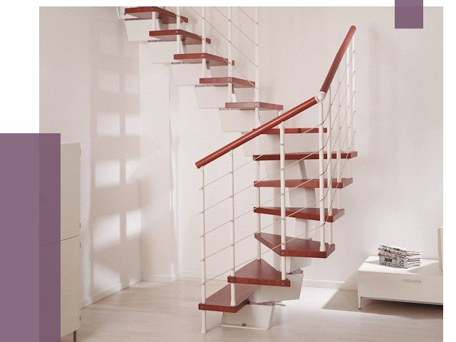 Изготовление лестниц на больцах в Новошахтинске от 9895 руб. | ПРОЛЁТ-Нвш