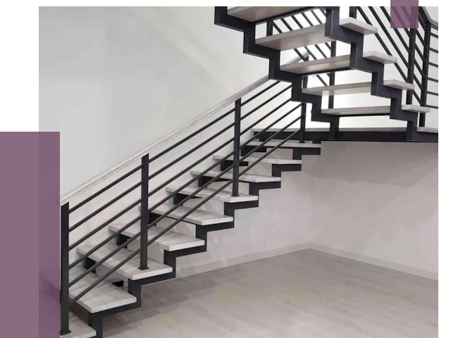 Лестницы на металлокаркасе под ключ в Новошахтинске от 13020 руб. | ПРОЛЁТ-Нвш