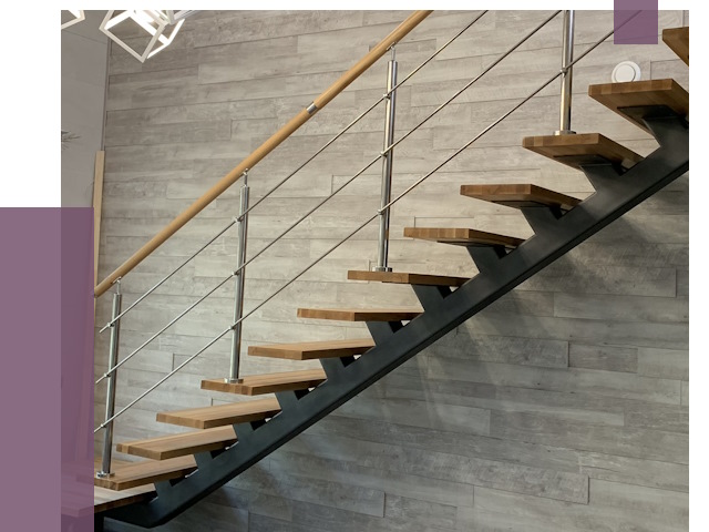 Изготовление лестниц на монокосоуре в Новошахтинске от 77599 руб. 