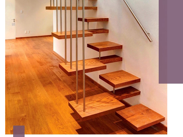 Лестницы «гусиный шаг» на заказ в Новошахтинске для узких пространств