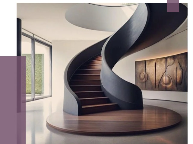 Элитные лестницы под заказ в Новошахтинске от 192696 руб. — ПРОЛЁТ-Нвш