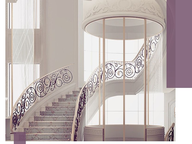 Элитные лестницы на заказ высокого класса в Новошахтинске