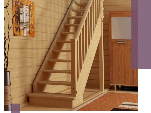 Лестницы эконом класса под ключ в Новошахтинске — недорого и быстро