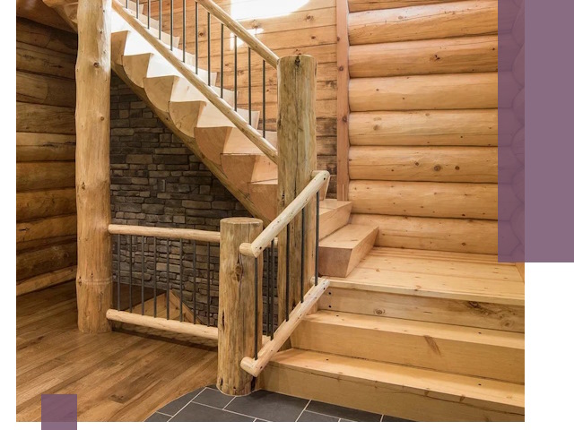 Лестницы в баню под заказ и профессиональный монтаж в Новошахтинске