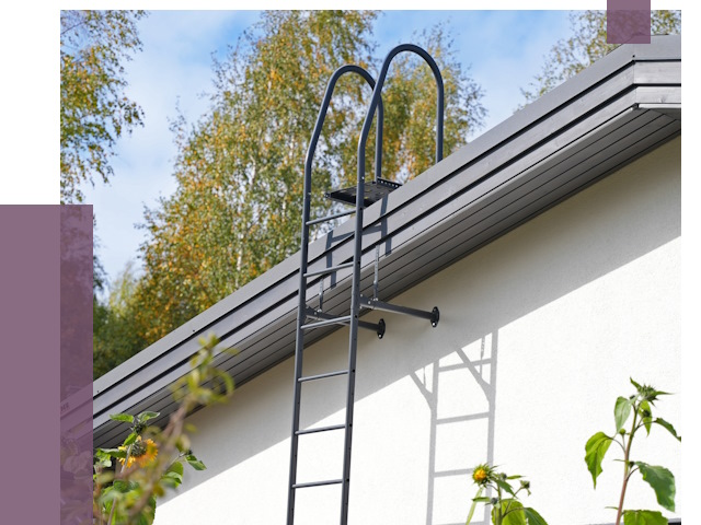 Лестницы на крышу в Новошахтинске от 19478 руб. — монтаж и монтаж ПРОЛЁТ-Нвш