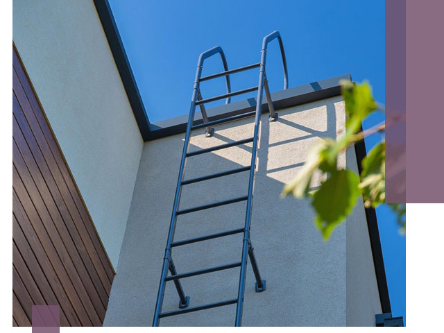 Лестницы на крышу в Новошахтинске — изготовление, монтаж, демонтаж