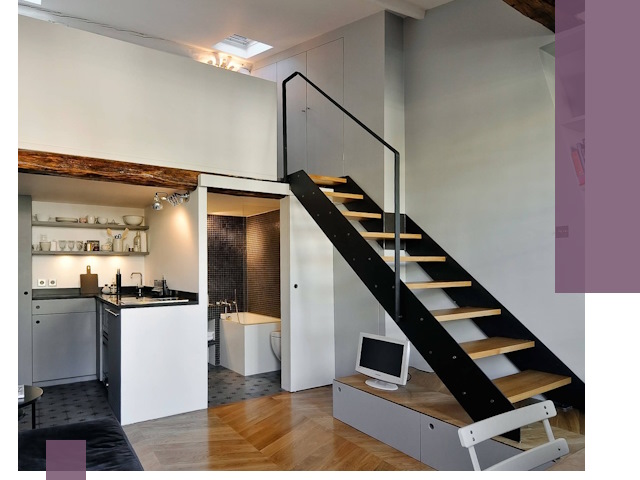 Лестницы на антресоль под ключ в Новошахтинске — изготовление и монтаж