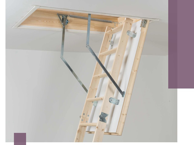 Установка чердачной лестницы под ключ в Новошахтинске