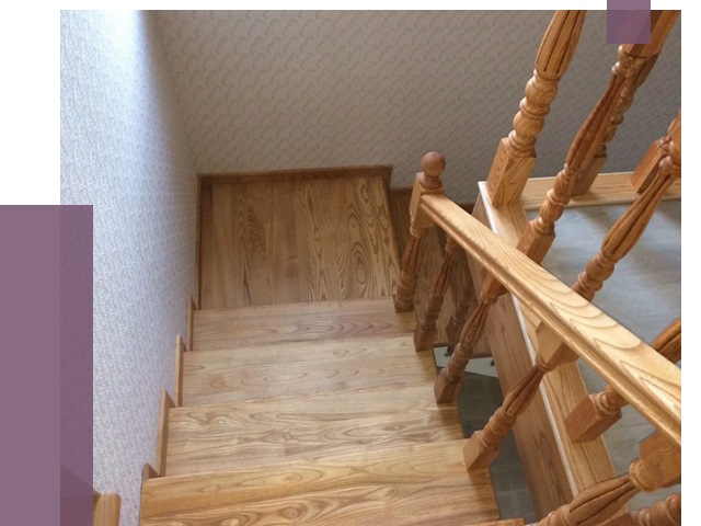 Сосновые лестницы в Новошахтинске под ключ от 8229 руб.  | ПРОЛЁТ-Нвш