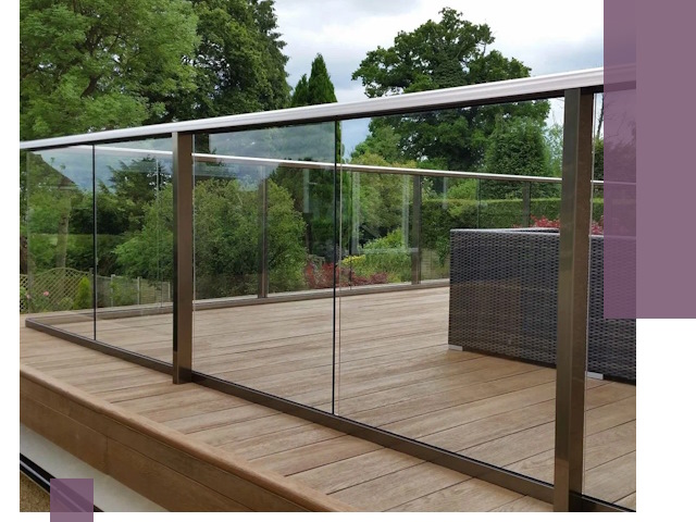 Алюминиевые перила на заказ в Новошахтинске — монтаж и гарантия