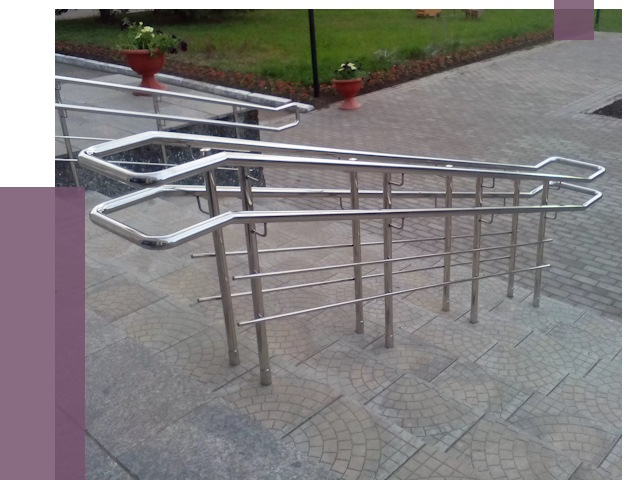 Перила для инвалидов в Новошахтинске от 7729 руб. под ключ | ПРОЛЁТ-Нвш