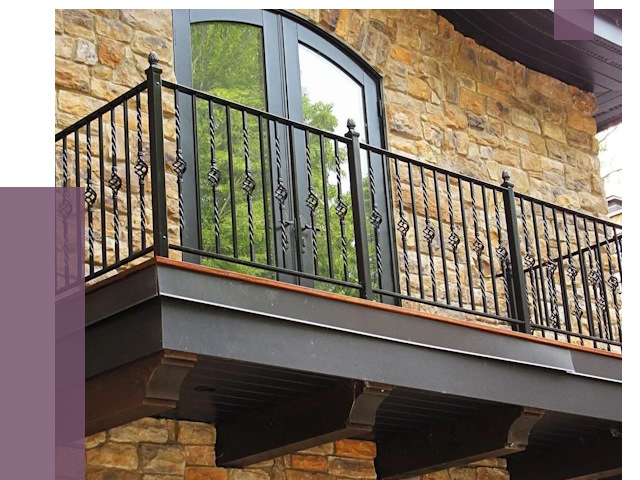 Балконные ограждения в Новошахтинске от 8177 руб. — купить | ПРОЛЁТ-Нвш