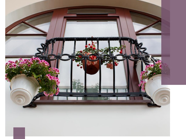 Изготовление и монтаж французских балконов в Новошахтинске