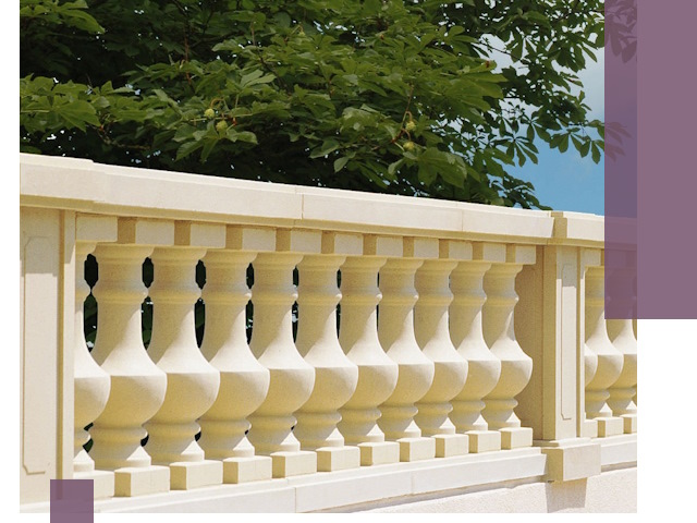 Установка балюстрады в Новошахтинске: изготовление и монтаж под ключ