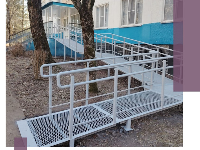 Пандусы под ключ в Новошахтинске: изготовление, монтаж и демонтаж