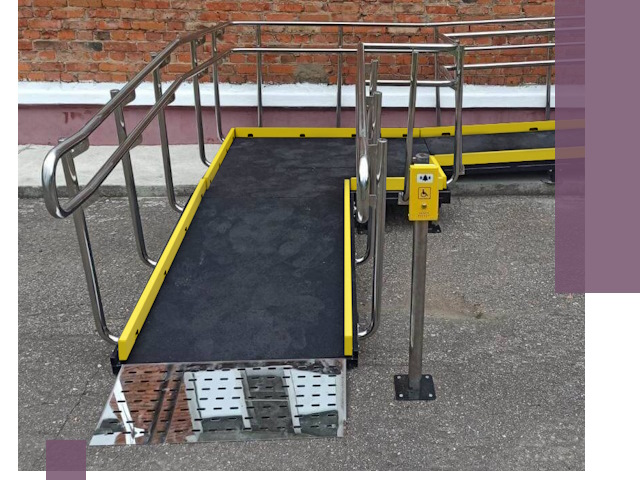 Изготовление наклонных пандусов для инвалидов в Новошахтинске