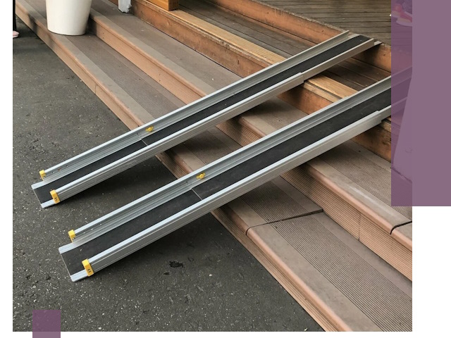 Телескопические пандусы под ключ в Новошахтинске — изготовление и монтаж