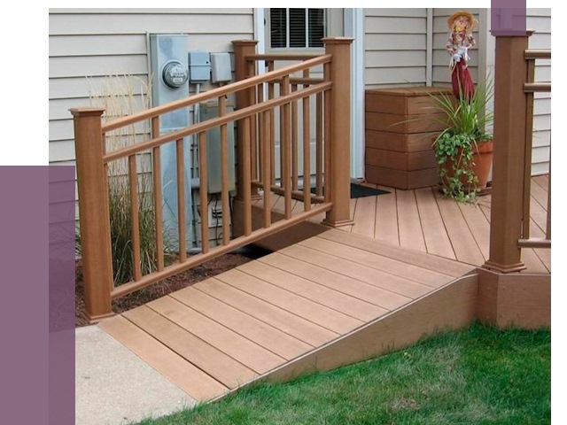 Пандус на крыльцо в Новошахтинске под ключ от 7916 руб. 