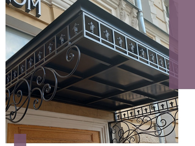 Ремонт козырьков и навесов в Новошахтинске — быстро и качественно