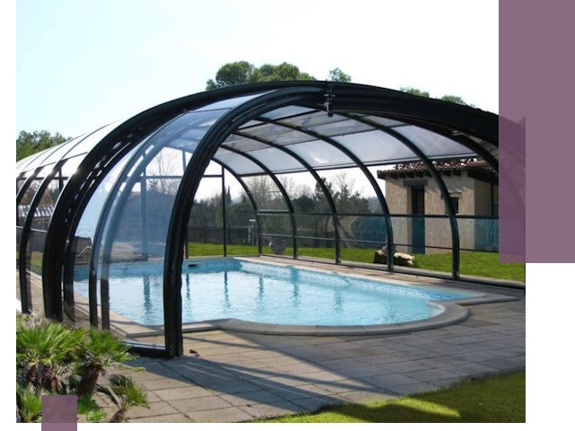 Навесы для бассейна в Новошахтинске: изготовление и монтаж под ключ