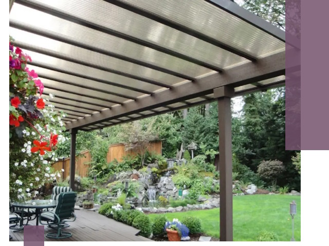 Навесы из поликарбоната под ключ в Новошахтинске быстро и надёжно