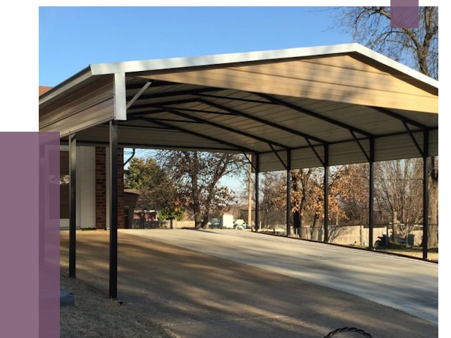 Двускатные навесы в Новошахтинске от 8177 руб. | ПРОЛЁТ-Нвш