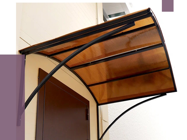 Недорогие козырьки в Новошахтинске от 7729 руб.  | ПРОЛЁТ-Нвш