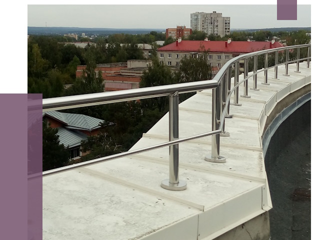 Парапеты и ограждения кровли в Новошахтинске от 5052 руб.