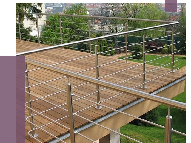 Алюминиевые парапеты в Новошахтинске под ключ от 7916 руб. 