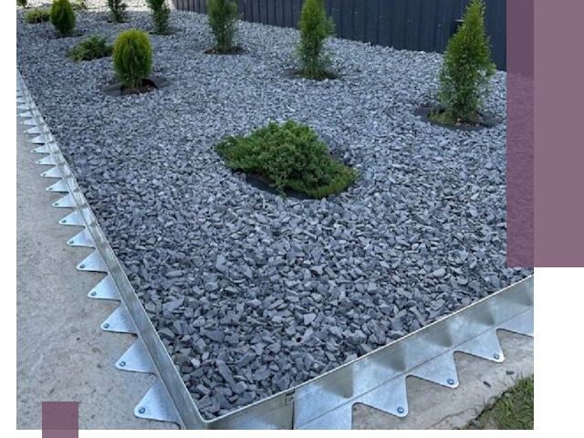 Оцинкованные металлические бордюры под заказ в Новошахтинске