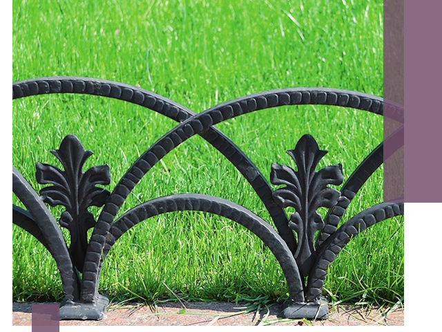 Декоративные металлические бордюры под ключ в Новошахтинске