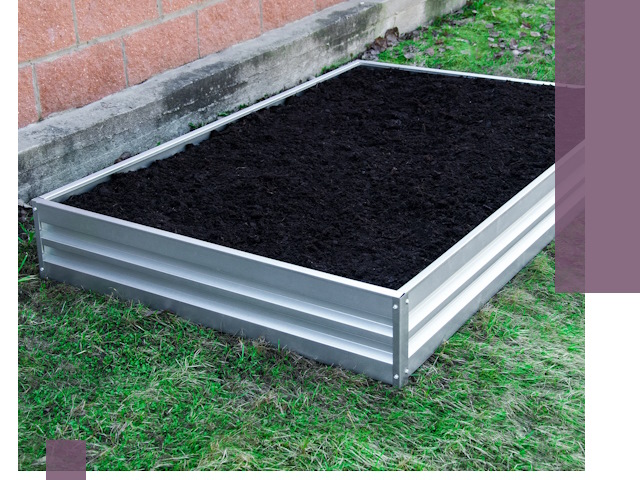 Металлические бордюры для грядок в Новошахтинске: прочность и аккуратность