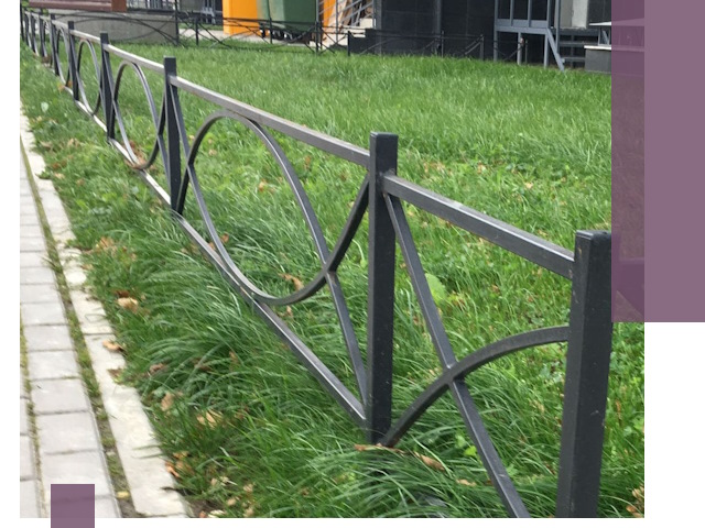 Газонные ограждения из металла в Новошахтинске — монтаж и продажа