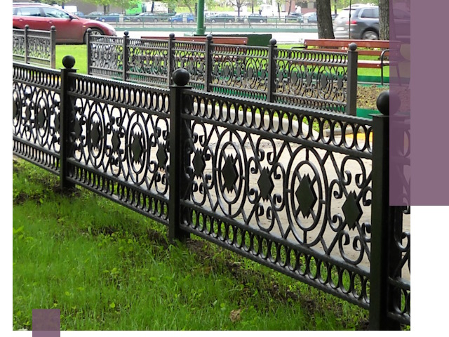 Секционные газонные ограждения под ключ в Новошахтинске