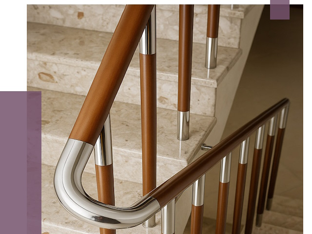 Монтаж поручней в Новошахтинске от 9895 руб. монтаж под ключ | ПРОЛЁТ-Нвш